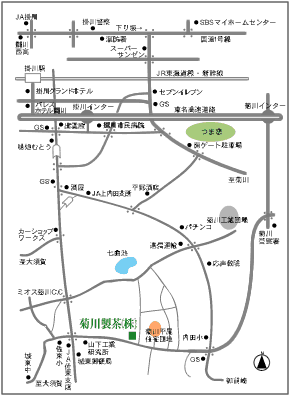 菊川製茶（株）の地図